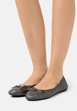 Anna Field 2 Pack Ballet Pumps Ballerina Dam Svarta | OJY-037694