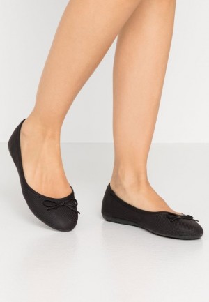 Anna Field Ballet Pumps Ballerina Dam Svarta | VXQ-497850