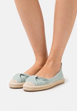 Anna Field Espadrilles Ballerina Dam Mintgröna | DTB-458709