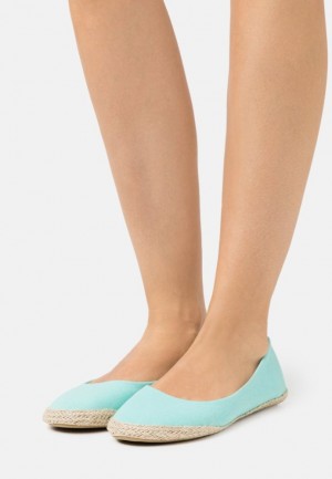 Anna Field Espadrilles Ballerina Dam Mintgröna | QAL-952413