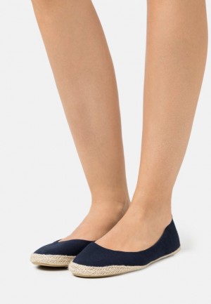 Anna Field Espadrilles Ballerina Dam Mörkblå | TCS-912548