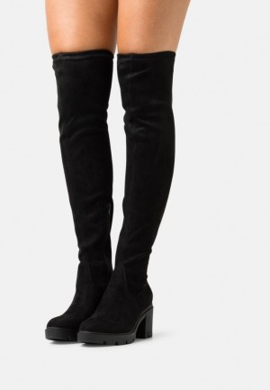 Anna Field Over The Knee Boots Stövlar Dam Svarta | KNR-582407