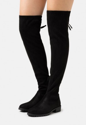 Anna Field Over The Knee Boots Stövlar Dam Svarta | IWP-081295