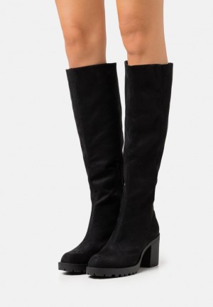 Anna Field Over The Knee Boots Stövlar Dam Svarta | CJY-816029