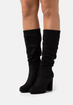 Anna Field Platform Boots Stövlar Dam Svarta | YQB-725091