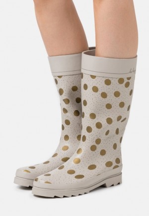 Anna Field Wellies Stövlar Dam Beige | LBP-143960