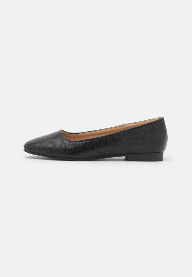 Anna Field Ballet Pumps Ballerina Dam Svarta | WCB-079568