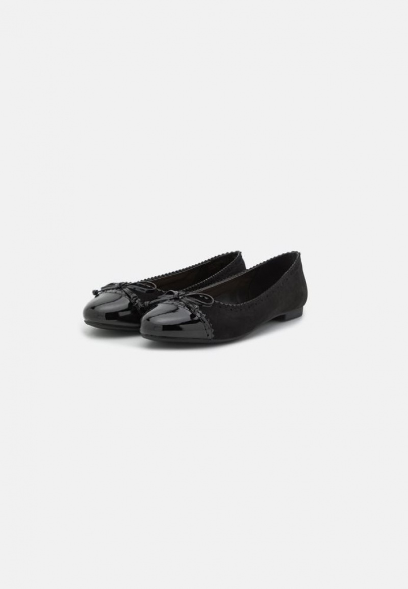 Anna Field Ballet Pumps Ballerina Dam Svarta | PER-269384